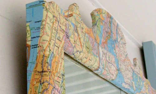 How To Make A DIY Map Mirror