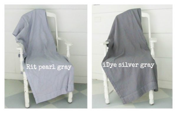 idye silver gray vs. RIT pearl gray
