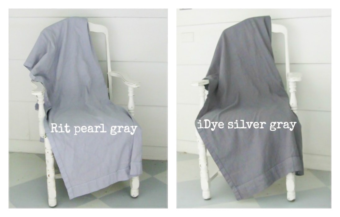 How to dye fabric gray
