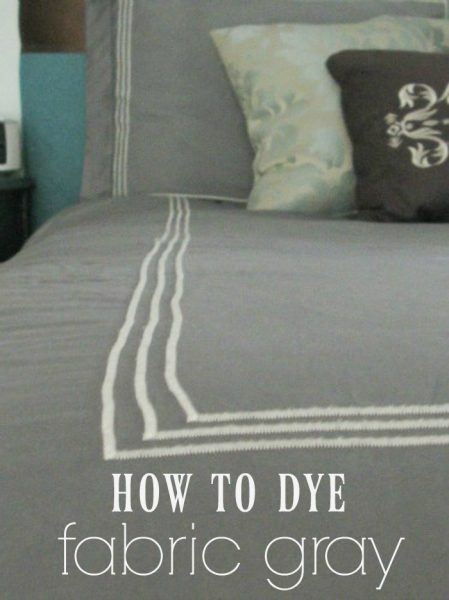 how to dye fabric gray - the best fabric dye to get a beautiful gray 