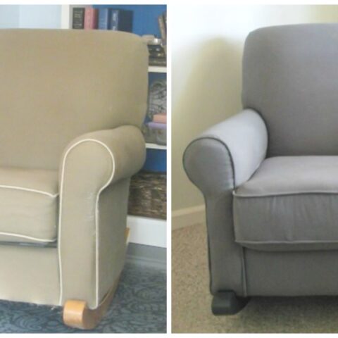 How To Reupholster An Armchair Lovely Etc