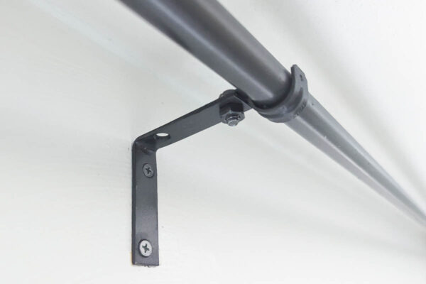 How to make the cheapest DIY curtain rods ever