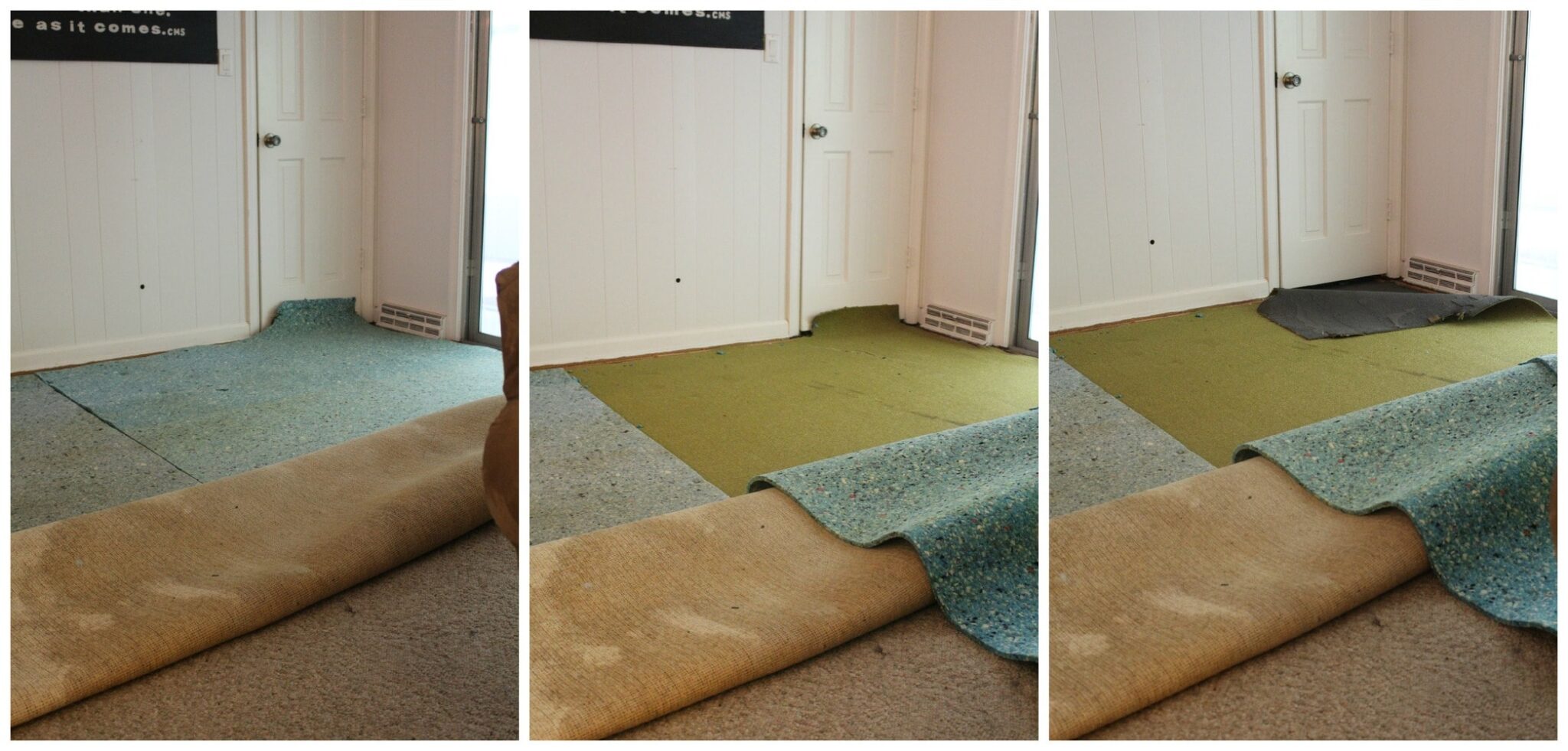 Worn Down Living Room Carpet Carpet