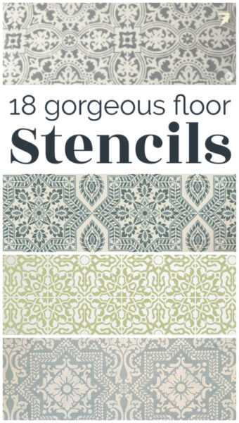 18 gorgeous floor stencils