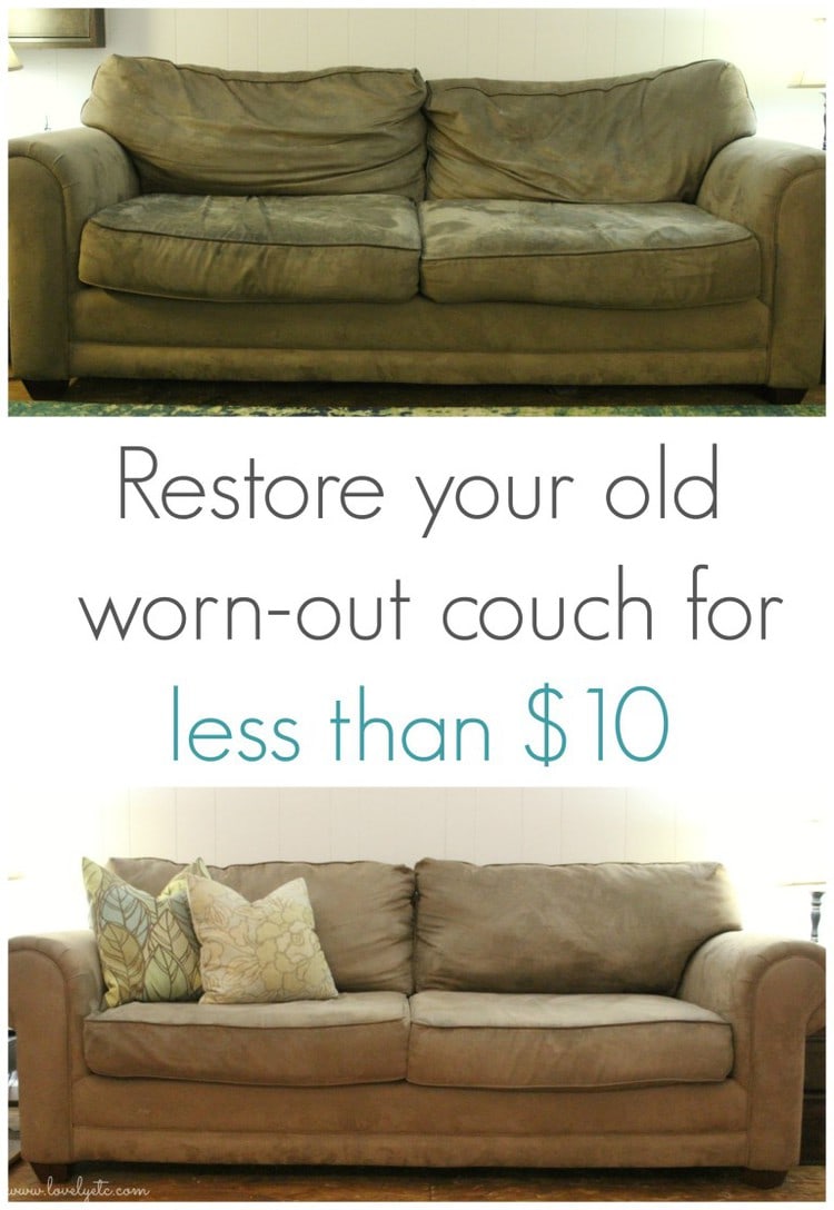Save your couch How to clean a microfiber couch