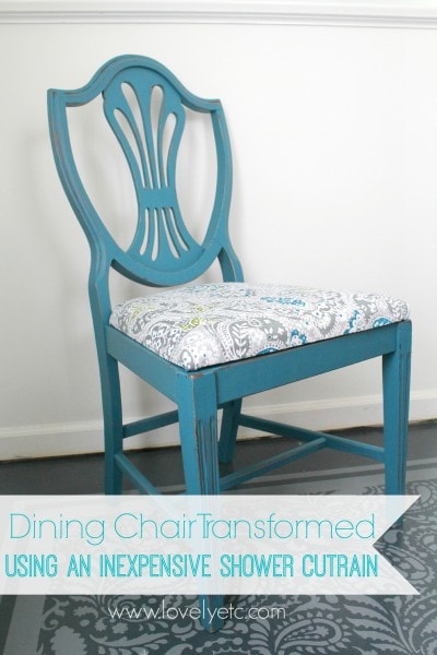 dining chair transformed