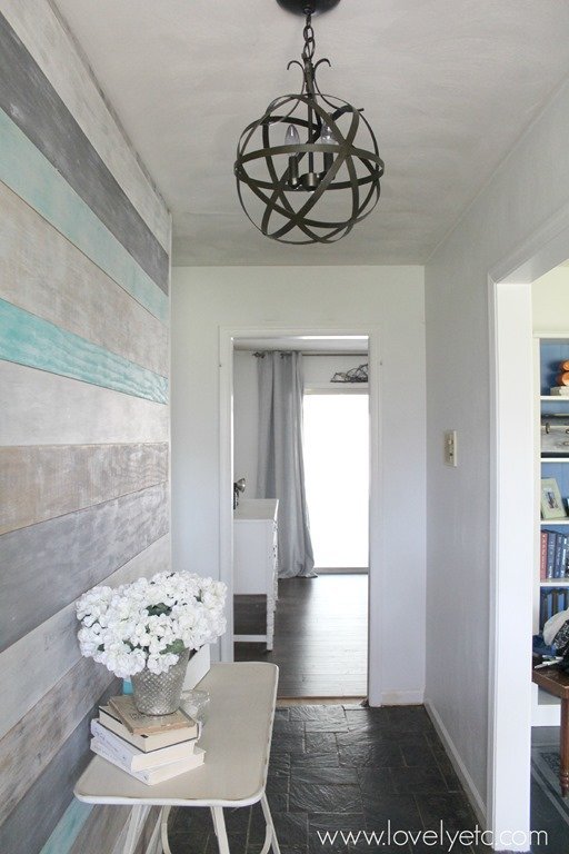Easy And Inexpensive Diy Orb Chandelier Lovely Etc Diy Foyer