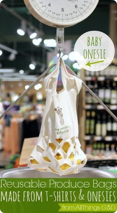 baby onesie produce bag