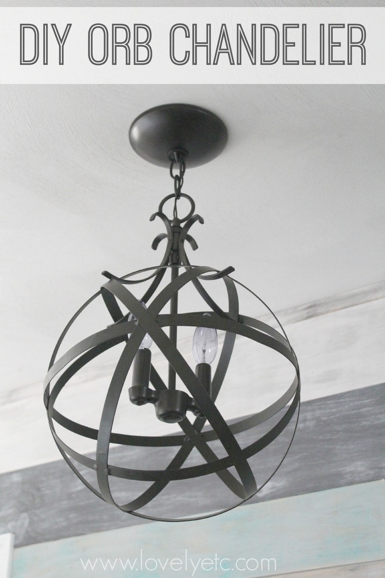 Easy And Inexpensive Diy Orb Chandelier Lovely Etc Diy Orb Chandelier 2