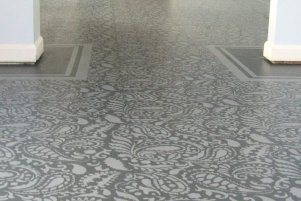 How to Paint an Amazing Painted Plywood Subfloor