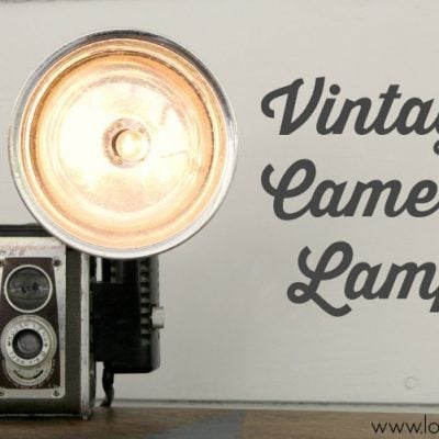 How To Turn A Vintage Camera Into A Lamp