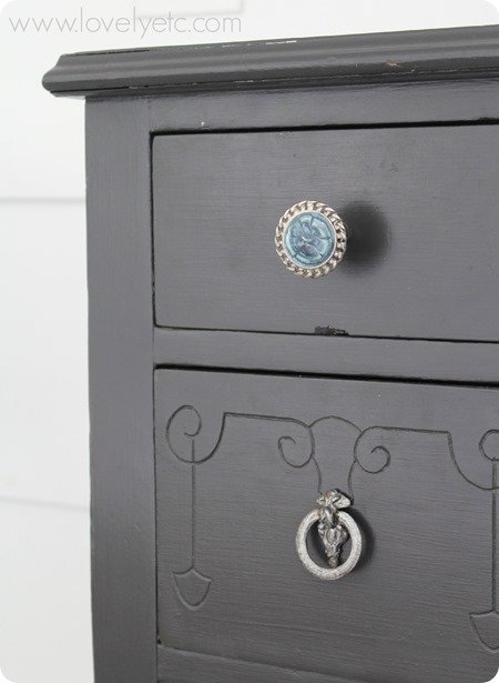 vintage jewelry turned hardware