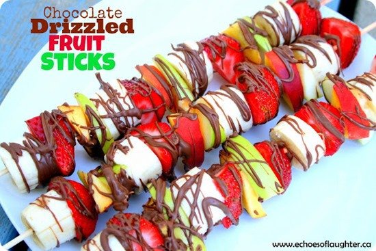 Chocolate Drizzled Fruit Sticks2