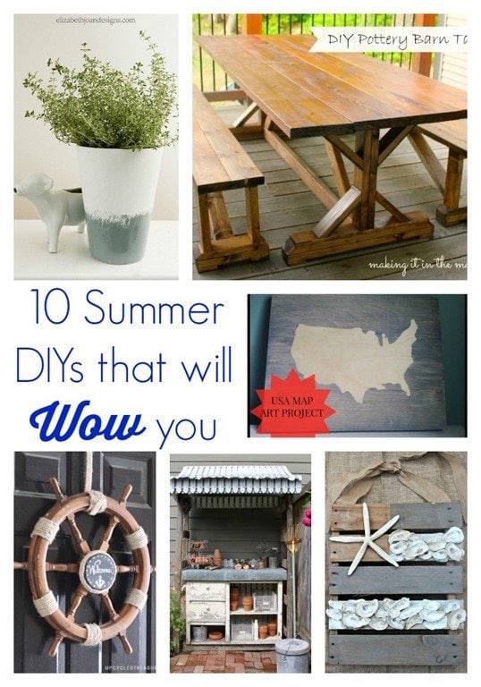 10 Summer DIY Projects That Will Wow You