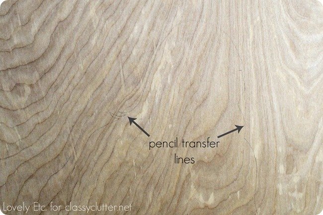 pencil transfer