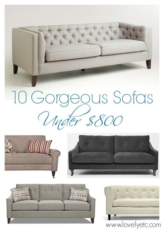 10 Inexpensive Sofas Lovely Etc.