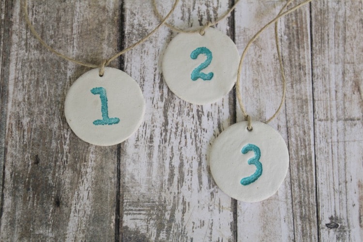 Stamped Clay Tags