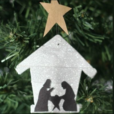 How to Make an Easy DIY Nativity Ornament