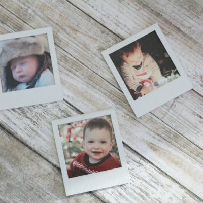 Easy Polaroid Photo Ornament