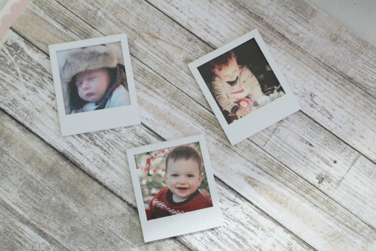 Easy Polaroid Photo Ornament