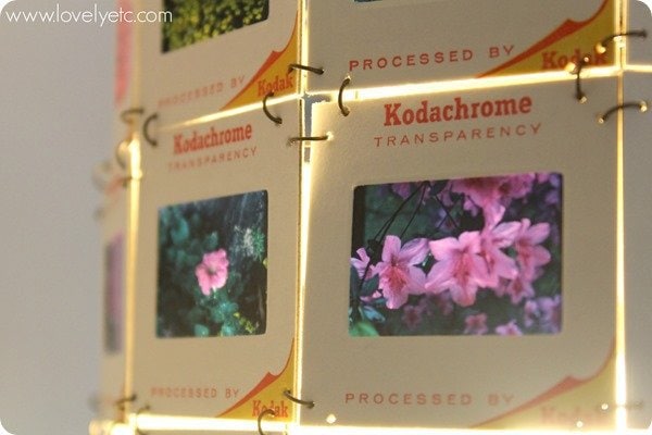 vintage slide lampshade 3
