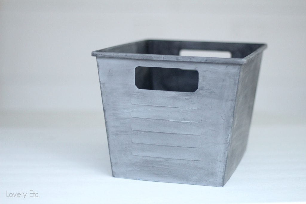 How to paint plastic to look like vintage metal Lovely Etc.