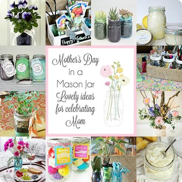 mothers day in a mason jar