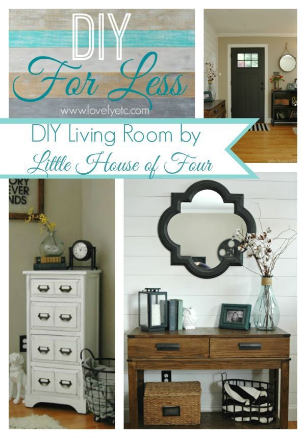 diy for less living room by little house of four