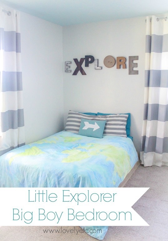 Little Explorer Big Boy Room