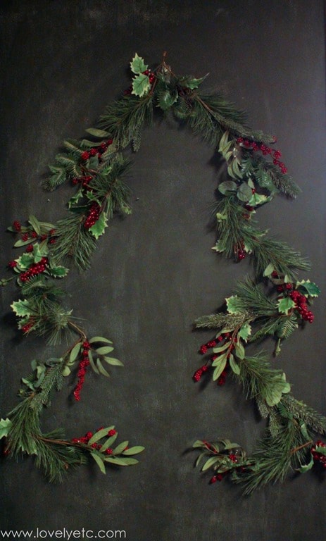 Christmas Tree Card Display - Lovely Etc.