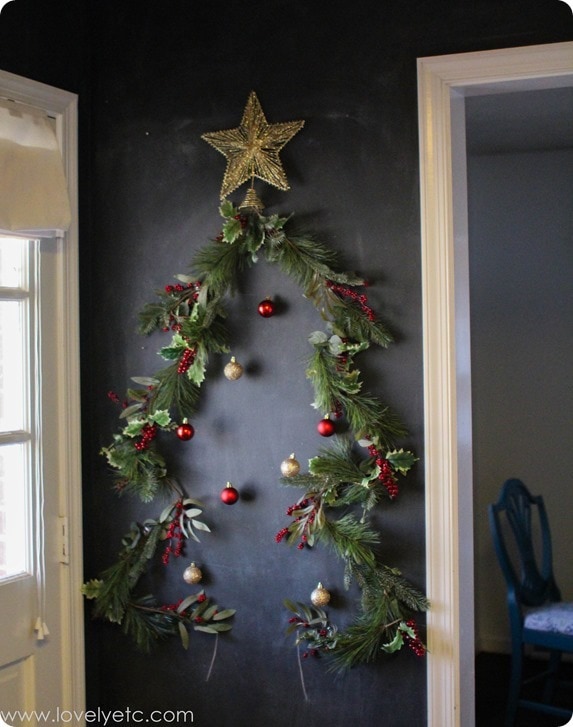 wall Christmas tree.