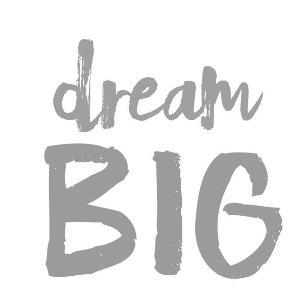 dream big