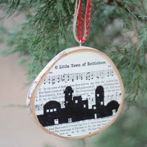 O Little Town of Bethlehem Ornament