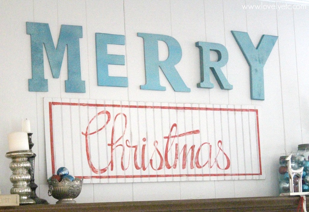Hand Painted Christmas Signs That Anyone Can Make Lovely Etc