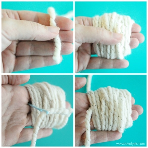 how to make a pom pom by hand