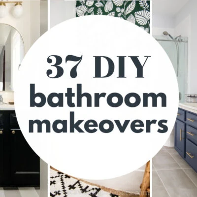 37 Gorgeous Bathroom Makeovers full of smart DIY ideas