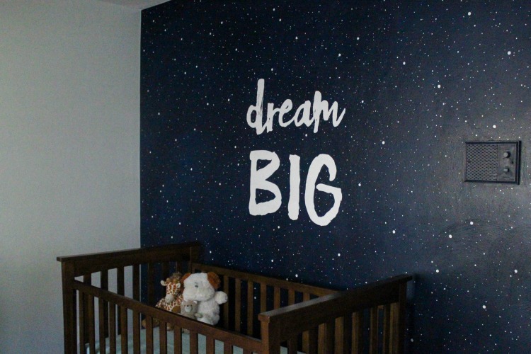 Painting A Night Sky Mural Lovely Etc