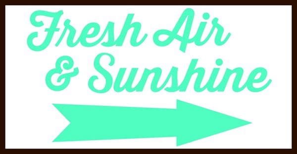 fresh air and sunshine picmonkey design