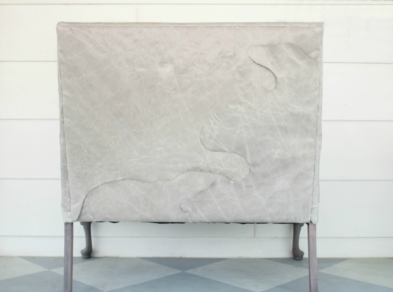 How to reupholster furniture with leather Lovely Etc.