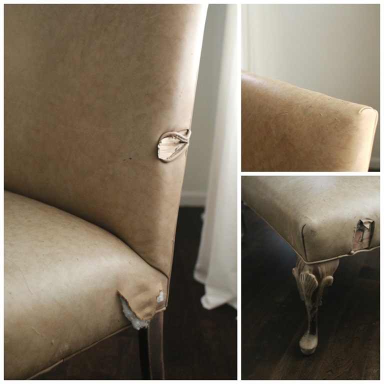 How To Reupholster Furniture With Gorgeous Leather Lovely Etc