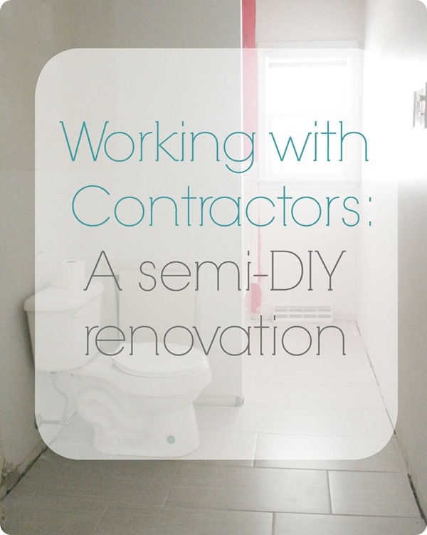 working with contractors