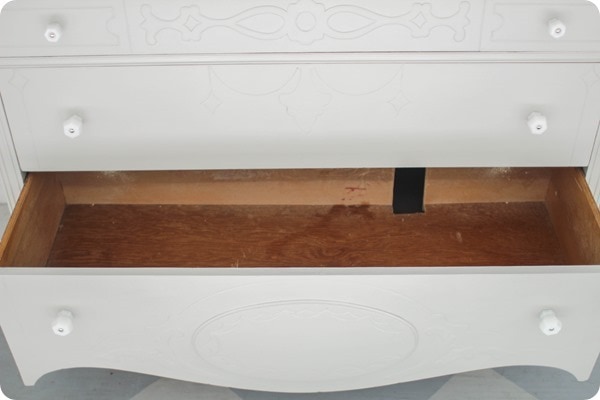 modifying drawers for bathroom vanity