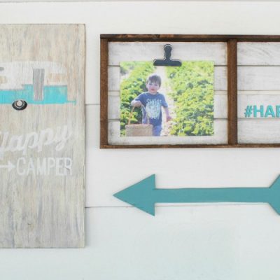 Happy Camper:  A DIY Sign