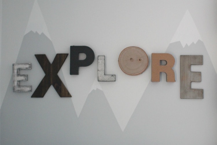 Make Your Own Industrial Metal Letters