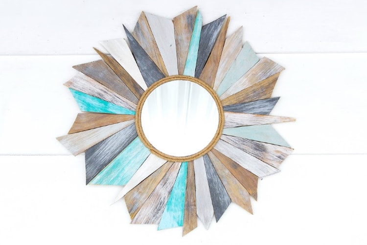 Sunburst Mirror Using S Wood, How To Make Your Own Sunburst Mirror