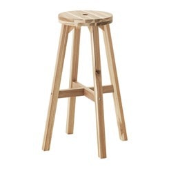 inexpensive wood bar stool