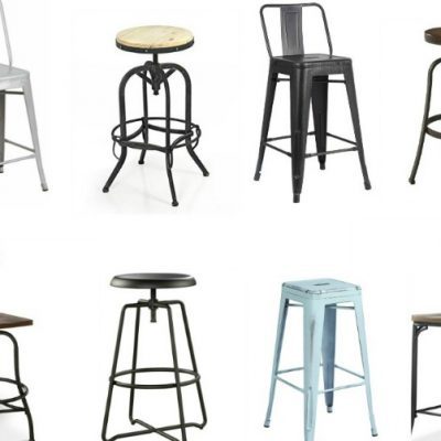 Industrial Bar Stools under $100