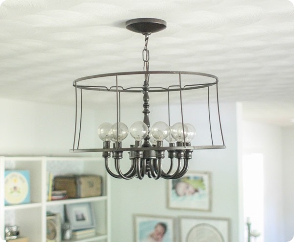 diy industrial light fixture.