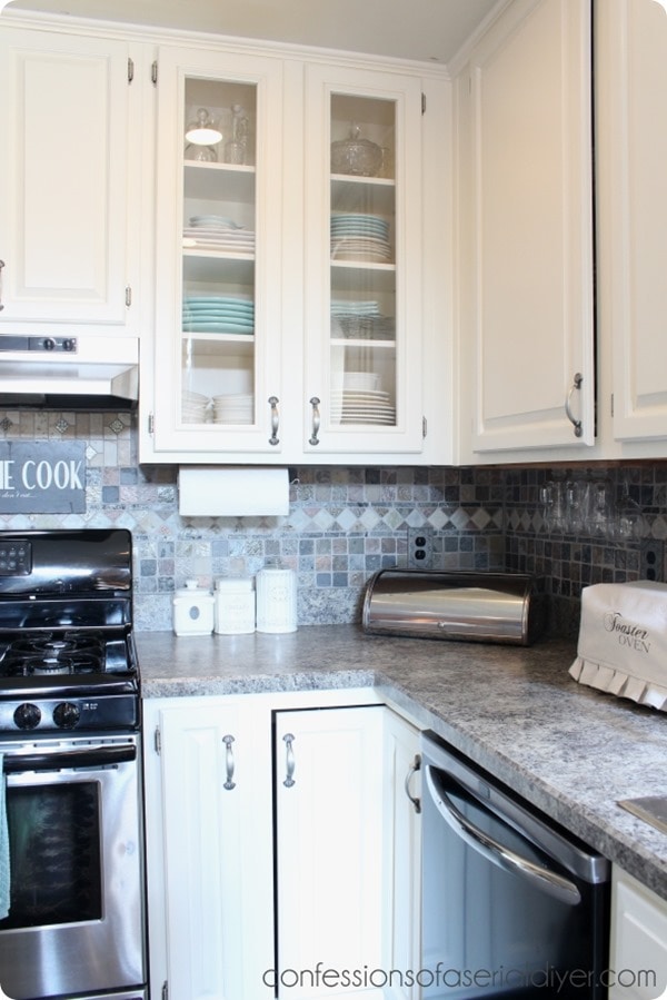 adding glass doors to cabinets