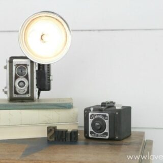vintage camera light